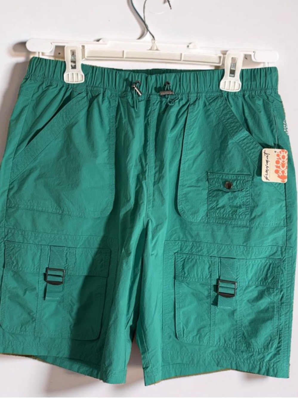 Free People Movement Women’s Green Utility Cargo Shorts